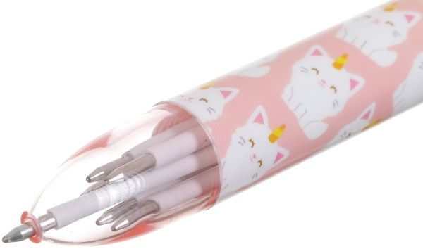 Ручка шариковая Тучки 6 цветов 