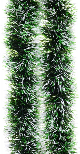 Дождик новогодний элит 7 3 м зеленый/салатовый/белый