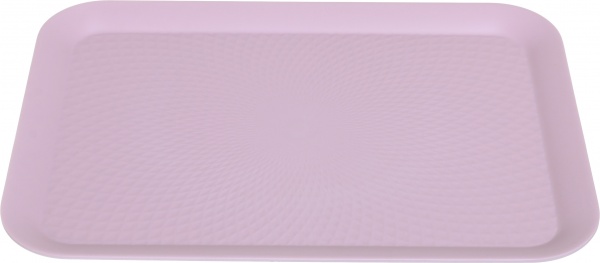 Поднос 43x32x4 см розовый Koopman