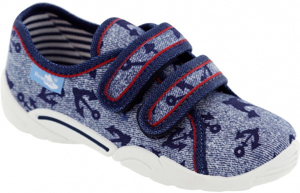 Капці дитячі RenBut Якір р.35 джинс 33-374LS-0717-35 