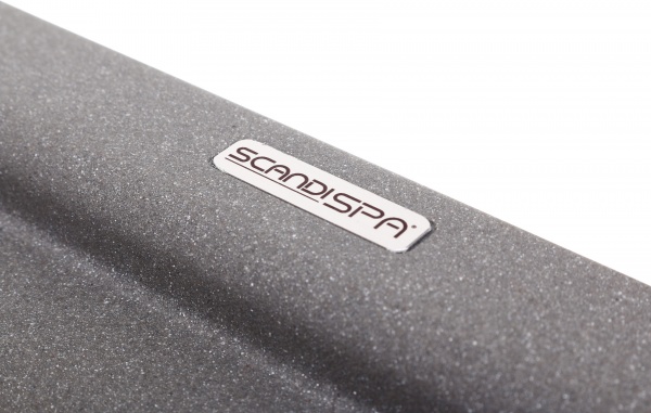 Мойка для кухни ScandiSPA 7850 Cube серый муссон 