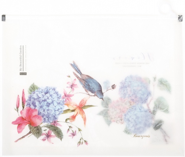 Папка с пластиковой застежкой А4 P0085 в ассортименте Bourgeois 