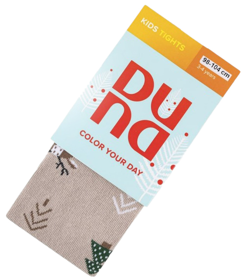 Колготки детские унисекс Duna махровый след (4823094654319) 4464 р.134-140 см темно-бежевый