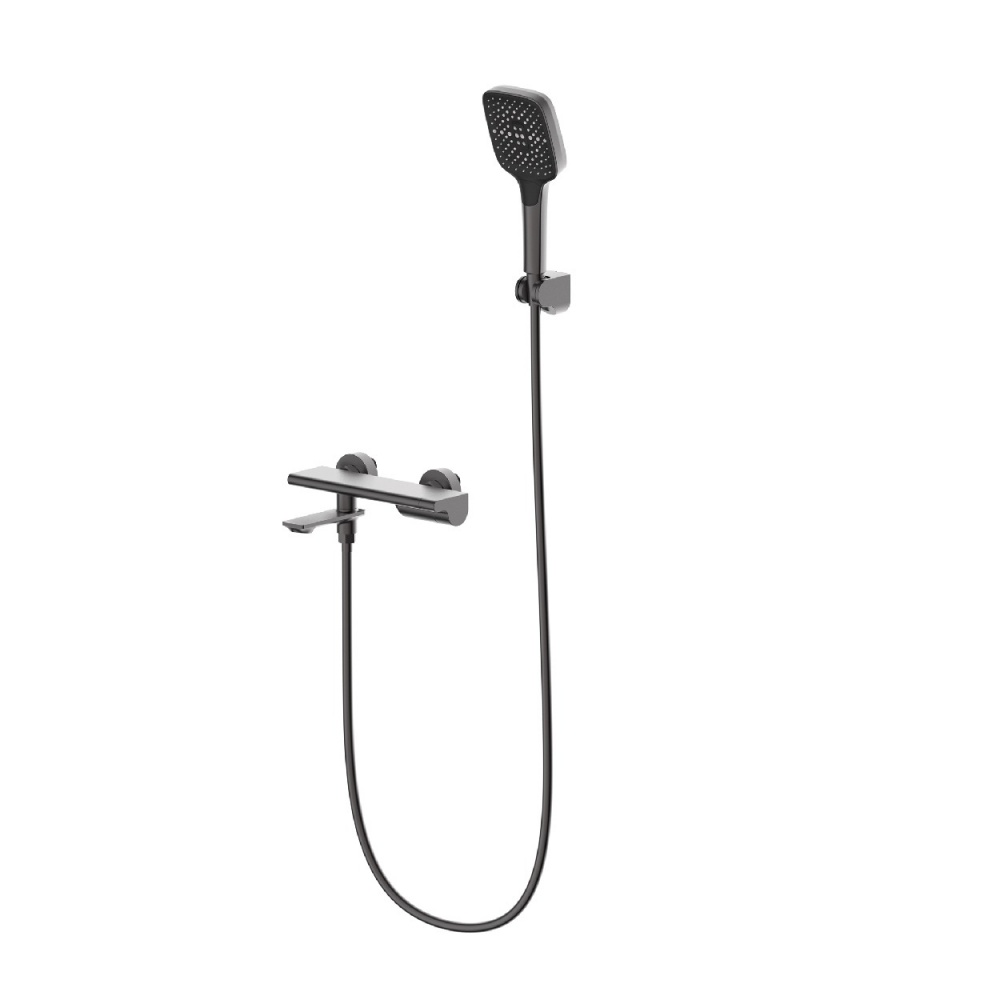 Смеситель для ванны FADO S.r.l в комплекте Tokio графит MIX0402GG