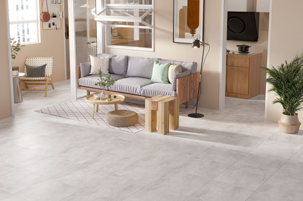 Плитка Allore Group Suara light grey F P NR Mat 47x47 см