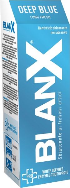 Зубна паста Blanx Pro Deep Blue з ензимами 75 мл 126 г