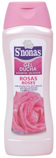 Гель для душа S'nonas Роза 500 мл