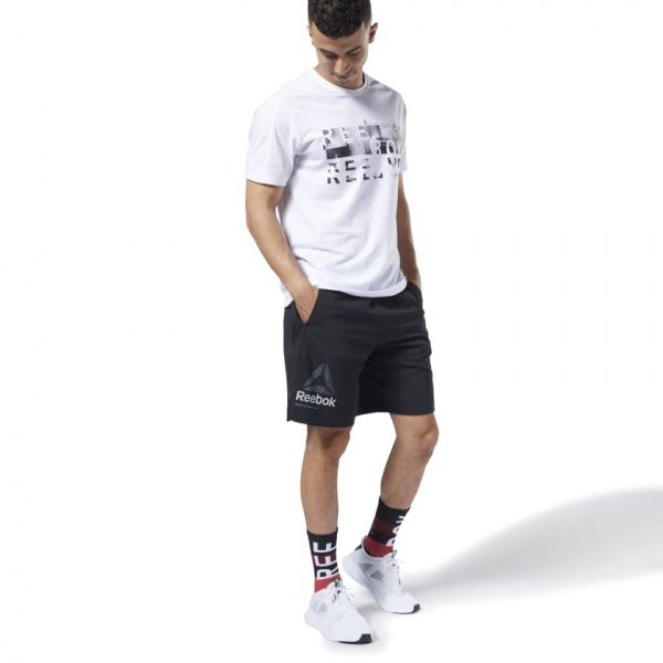 Шорти Reebok OST Epic Ltwt Graph DY8007 р. L чорний