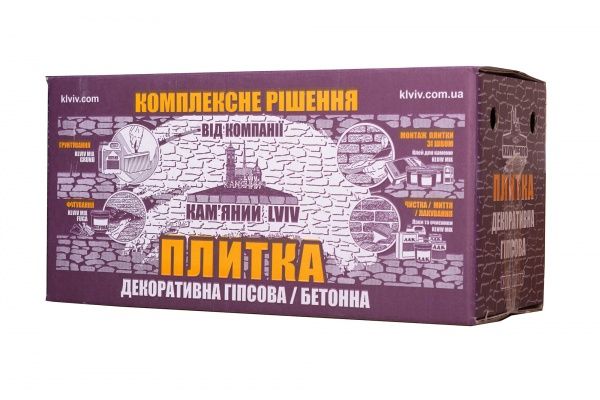 Плитка гіпсова KLVIV DEKOR Alfey Marble 0,84 кв. м