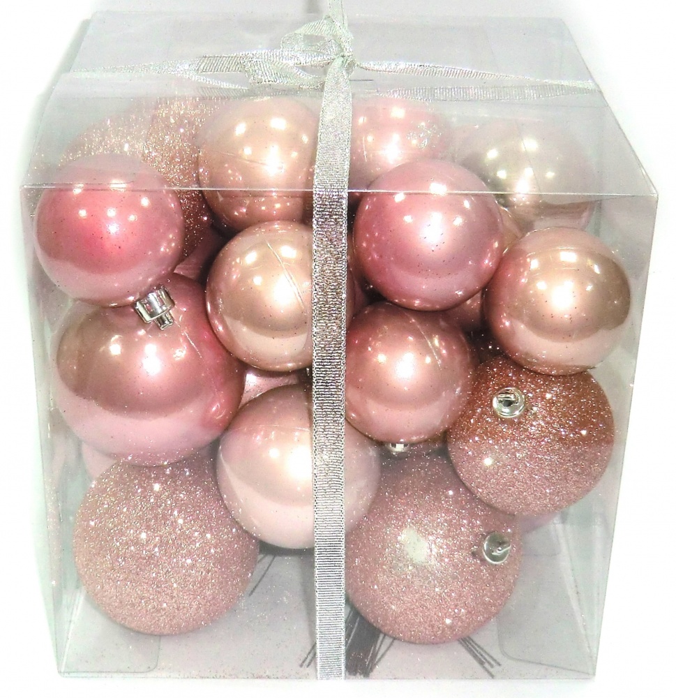 Набор елочных шаров EPI-19481-83 в ассортименте d 50 мм 36 шт./уп.