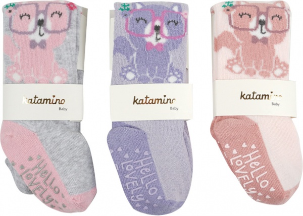 Колготки для девочек KATAMINO K38010р.85-92 розовый 