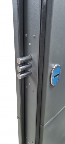 Дверь входная Булат Elegant 703 грей 2050x850 мм левая