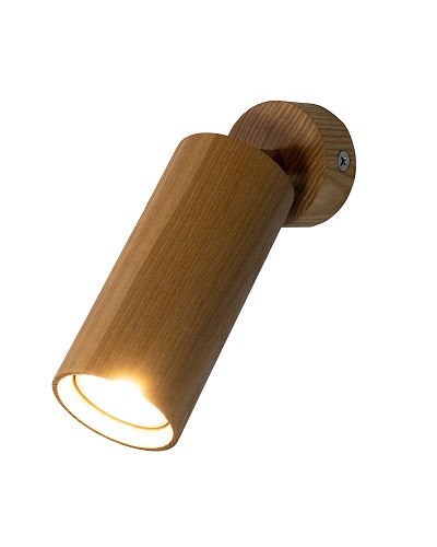 Светильник настенно-потолочный Iterna Alta spot светлый ясень 1xGU10 LW085