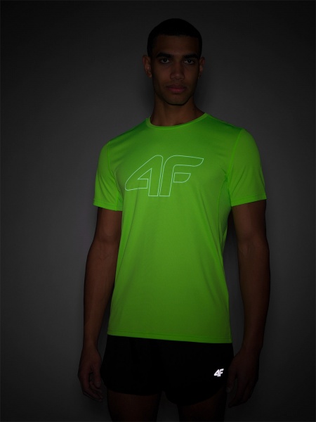 Футболка 4F TSHIRT FNK M384 4FSS23TFTSM384-41N р.3XL зеленый