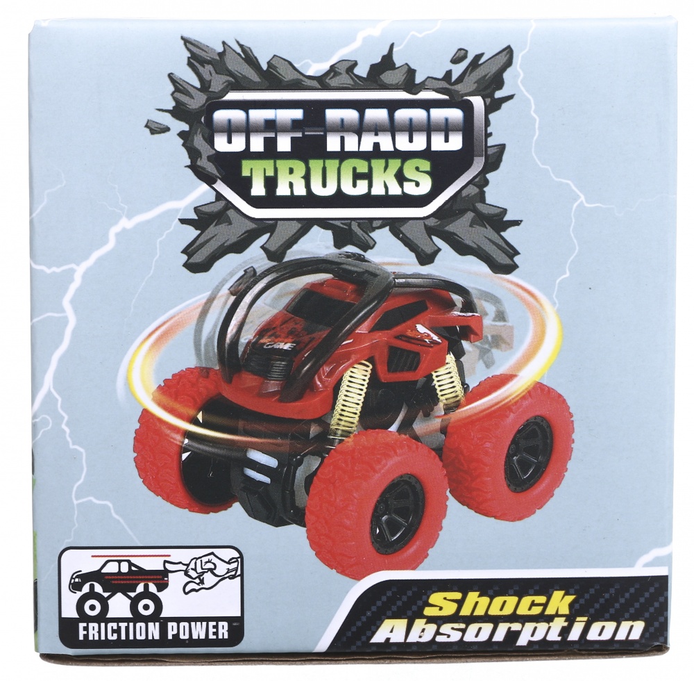 Автомобіль фрикційний JINHENG Off-road 4x4 трак 11х9.8 см FTP1087264