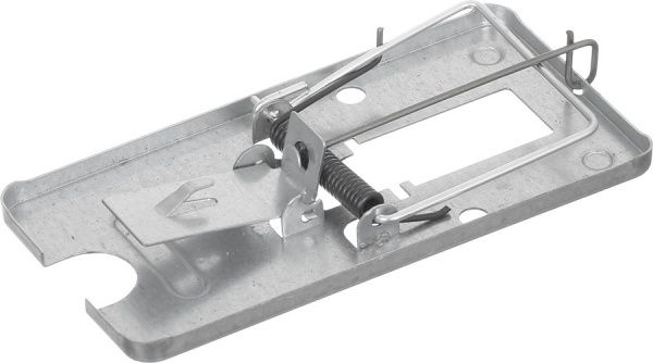 Мышеловка металлическая оцинкованная, 95 x 50 мм