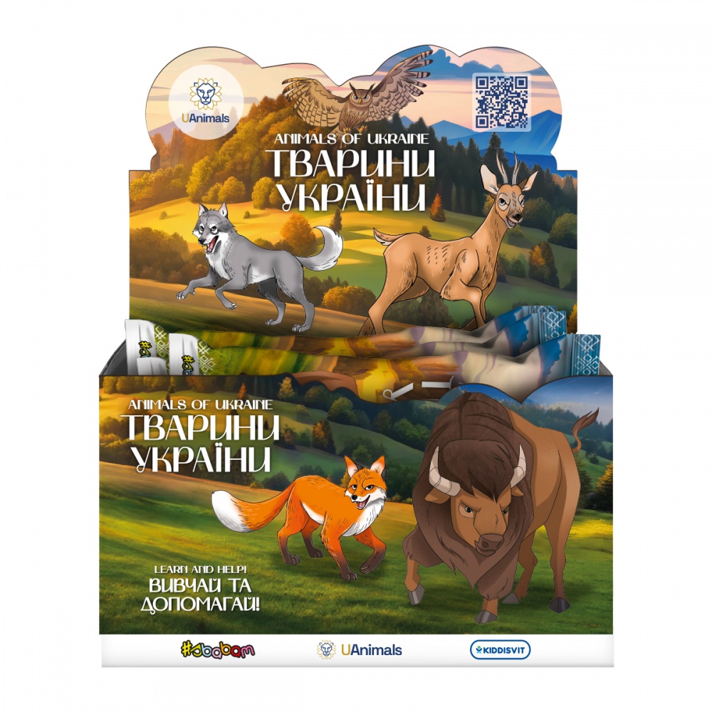 Стретч-іграшка Sbabam Тварини України 1/CN25