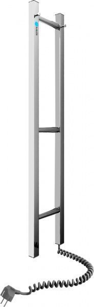 Полотенцесушитель электрический NAVIN нержавеющая Силуэт Квадро 160x1000 Е П