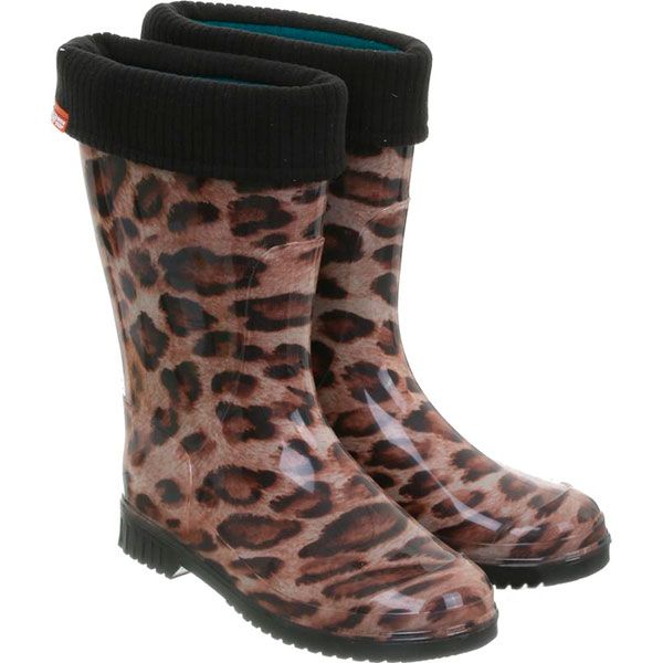 Сапоги Alisa Line Леопард с напылением р. 38