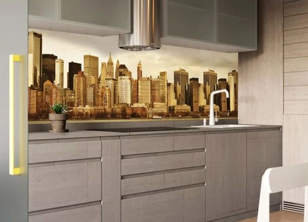 Наліпка на кухонний фартух Zatarga Сіті Z180094 65x250 см