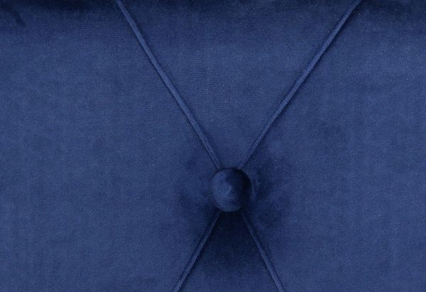 Сундук-пуф Art&Crafts Велюр 50х25х23 см синий 