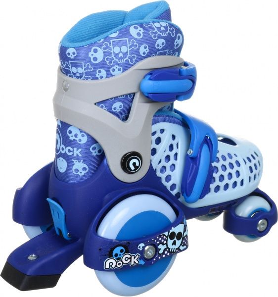 Роликовые коньки р. 30-33 синий