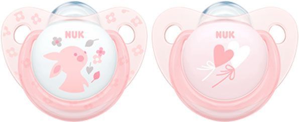 Пустушка Nuk Baby Rose силіконова рожевий р 1 (10175175)