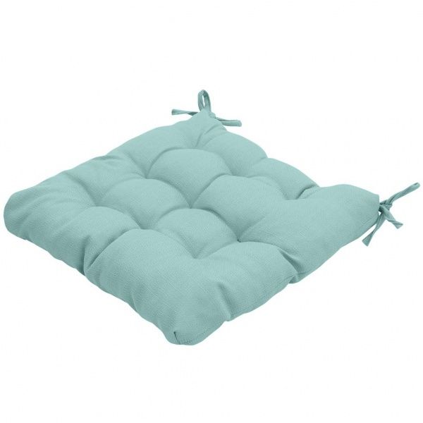 Подушка на стілець Brera 06 40х40 см сіро-блакитний Decora textile