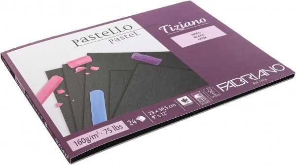Склейка для пастели Tiziano A4 23x30,5 см 160 г/м² 24 листов Fabriano