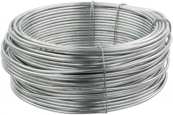 Дріт сталевий 4 мм 5 кг цинк