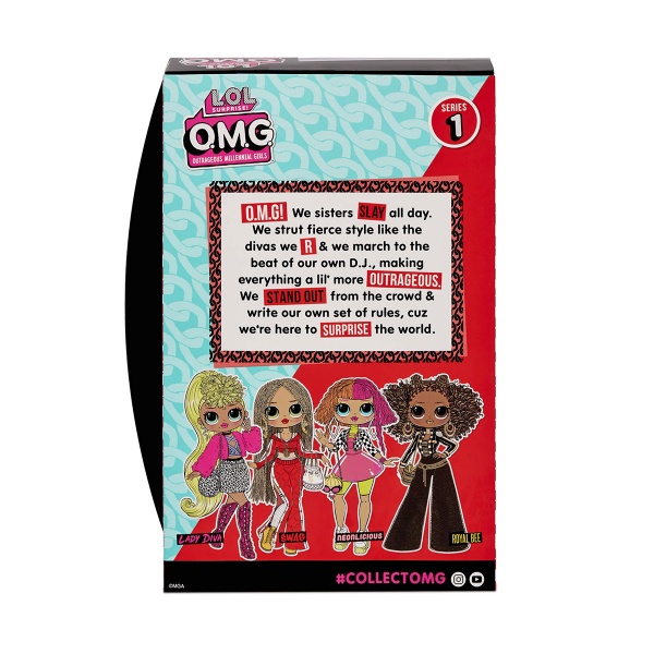 Ляльковий набір L.O.L. SURPRISE! серії O.M.G._Леді DJ з аксесуарами 580515