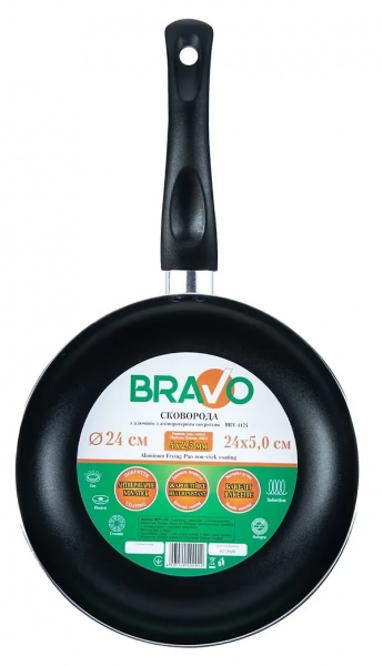 Сковорода 24 см BRV-1124 Bravo