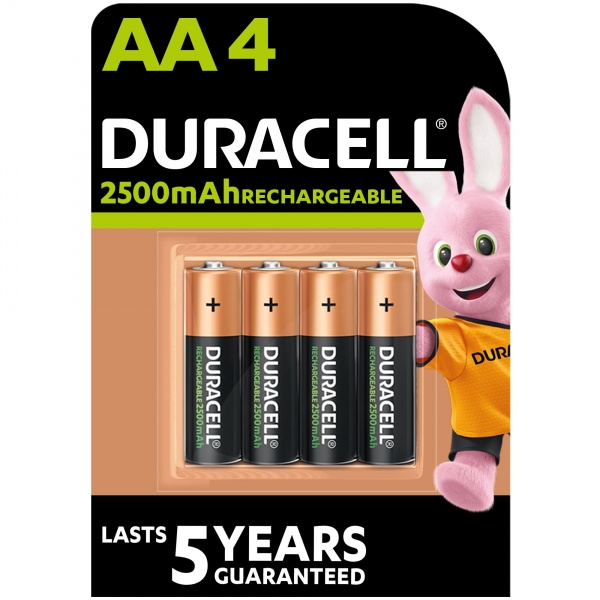 Акумулятор Duracell HR6 2500 mAh 1/2AA 4 шт. 