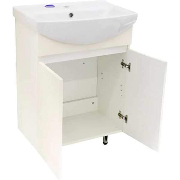 Тумба підлогова Грейд Агата бежева під умивальник Cersania 50