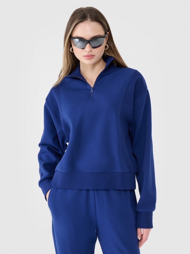 Світшот 4F SWEATSHIRT F1545 4FWSS25TSWSF1545-30S р.L синій