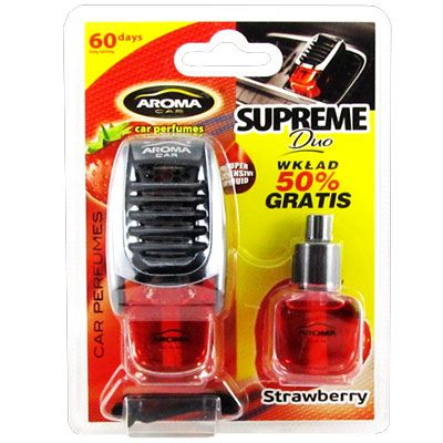 Ароматизатор Sapfire Aroma Car Supreme Duo Strawberry 922547 8 мл