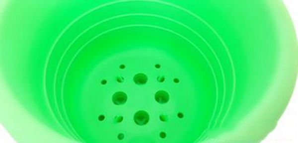 Горшок пластиковый Омела Омела Пастель 1,6 литра круглый 1,6л мята 