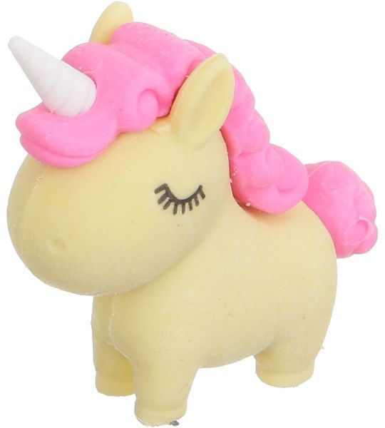 Ластик Единорог желтый