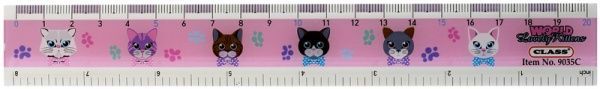 Линейка с принтом Lovely Kitties 20 см 9035C CLASS