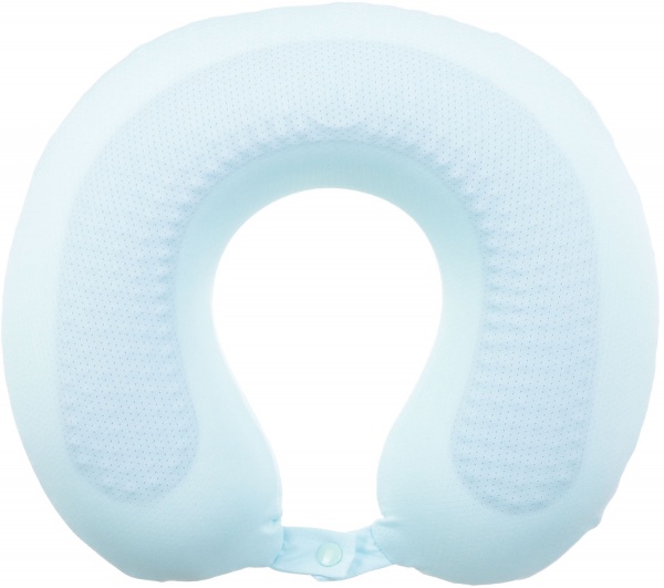 Подушка дорожня 30х30х9 см бірюзова Luna