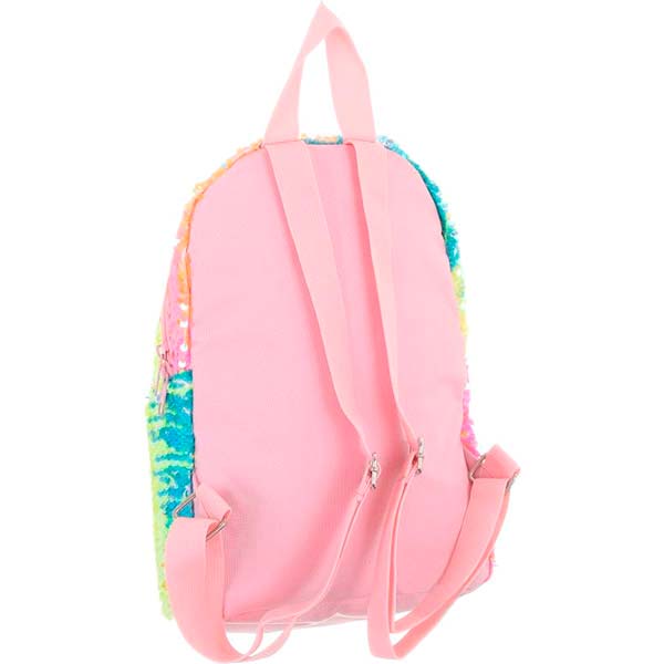 Рюкзак молодежный с пайетками 23x32x13 см