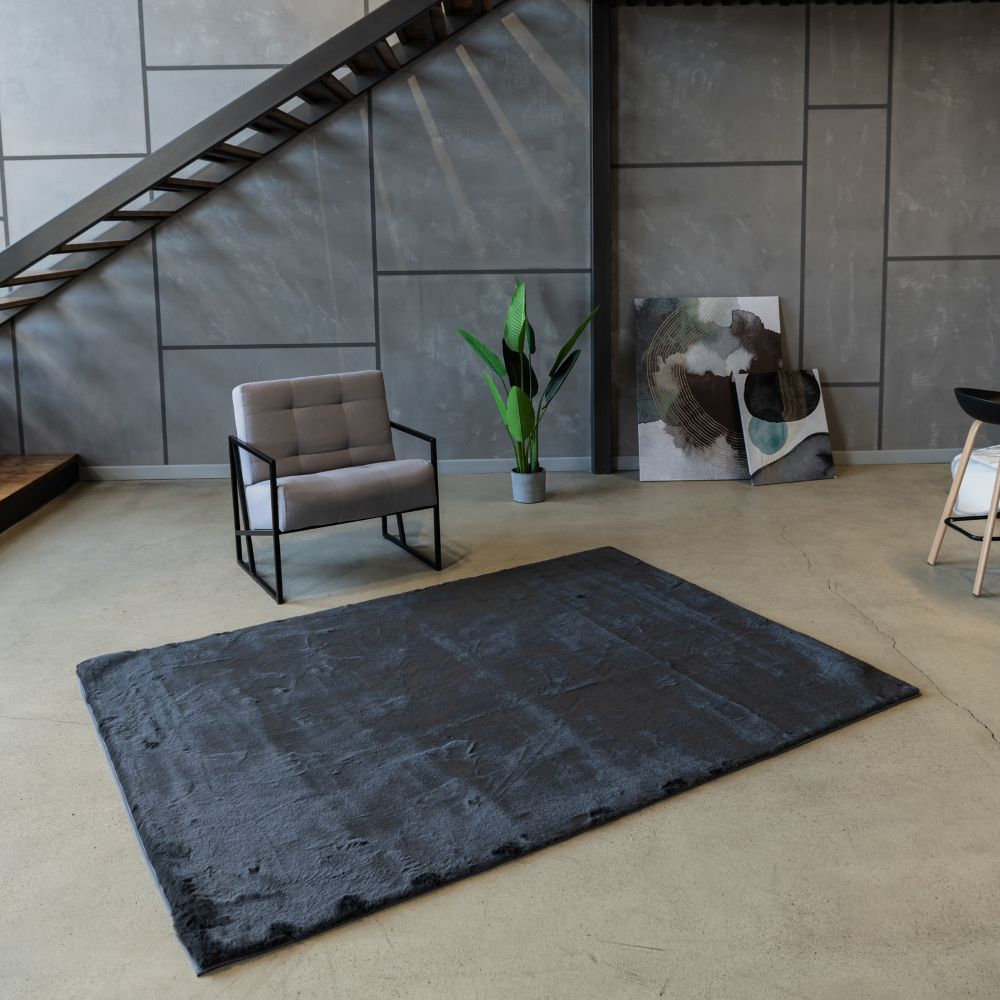 Килим Dariana Elegant темно-сірий 160x220 см