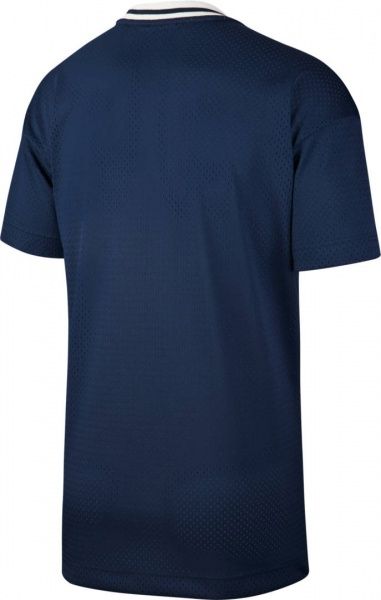 Футболка Nike M NSW HE TOP SS MESH GX BV2931-410 M темно-синій