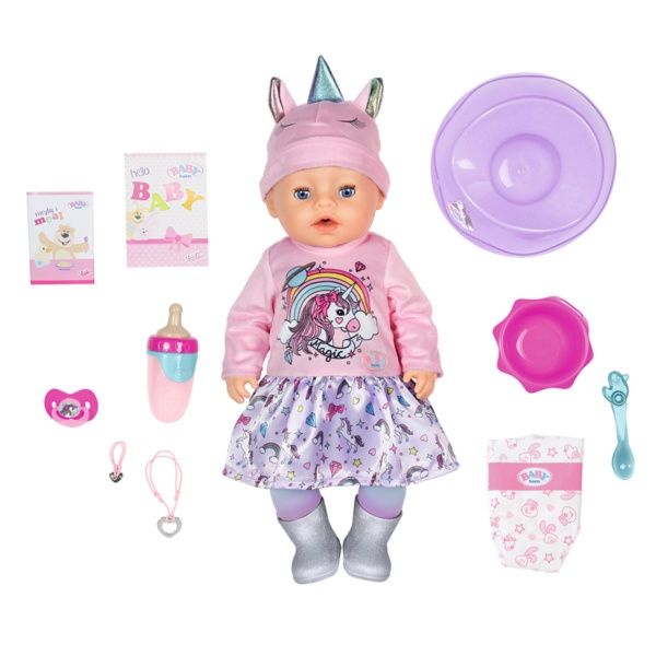 Пупс Baby Born Нежные Объятия - Очаровательный Единорог 831311