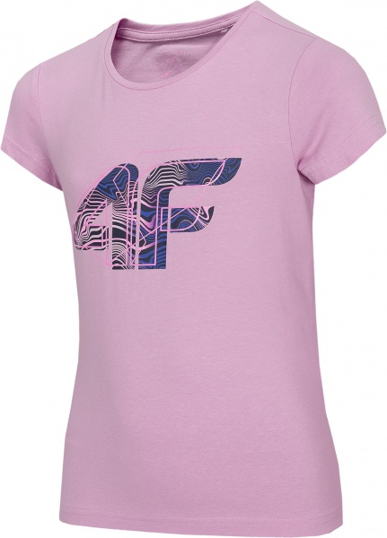 Футболка 4F HJL21-JTSD003A-56S р.128 світло-рожевий