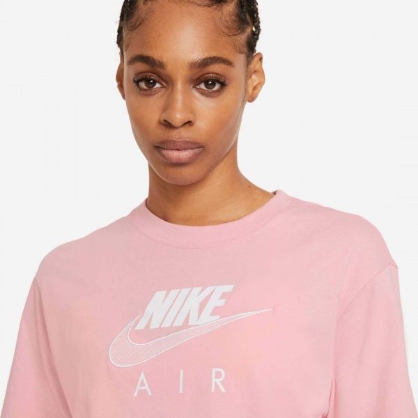 Футболка Nike W NSW AIR BF TOP CZ8614-630 р.XL світло-рожевий
