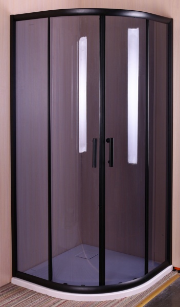 Душевое ограждение SCADI BLACK 90x90х195 OSK-837A-2