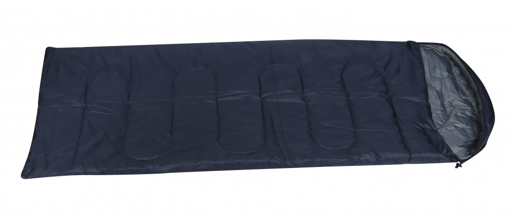 Спальный мешок Grilland с капюшоном OS00002 180+30х75 см синий