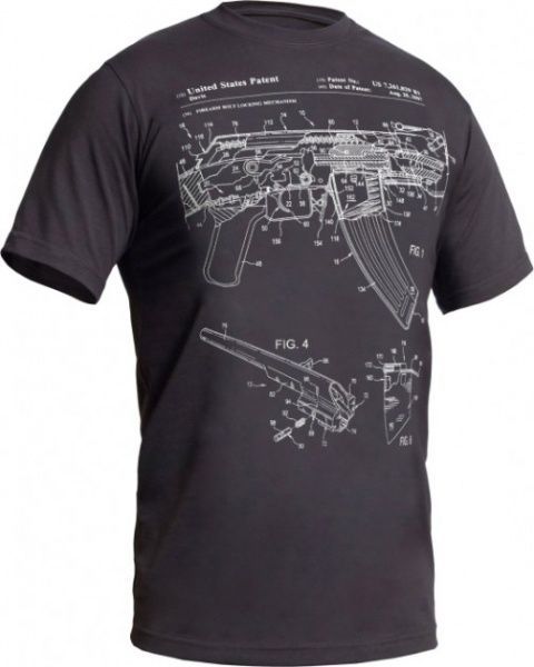 Футболка P1G UA281-29891-AK-GT-NG р. S [1223] Graphite 