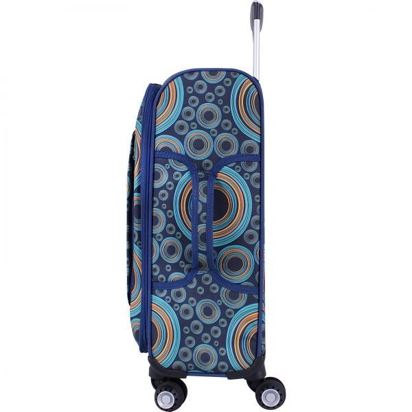 Чемодан Bagland Марсель 36 л синий 654 (0037966194) 